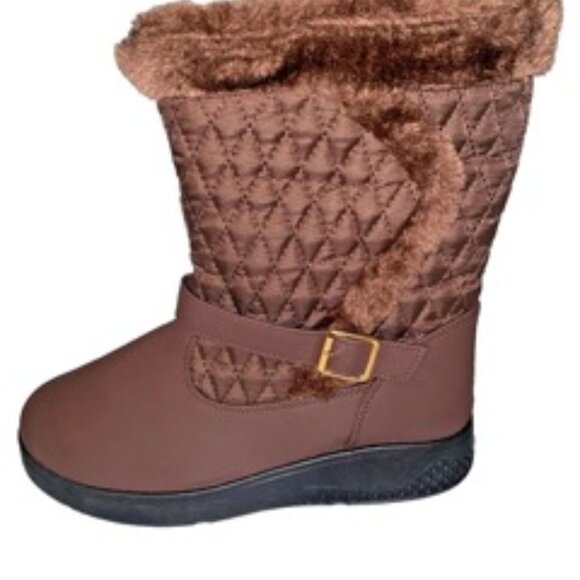 Cherokee Women's Brown Winter Boot Style CLB-183-VW-BR Size 6 - Picture 3 of 5